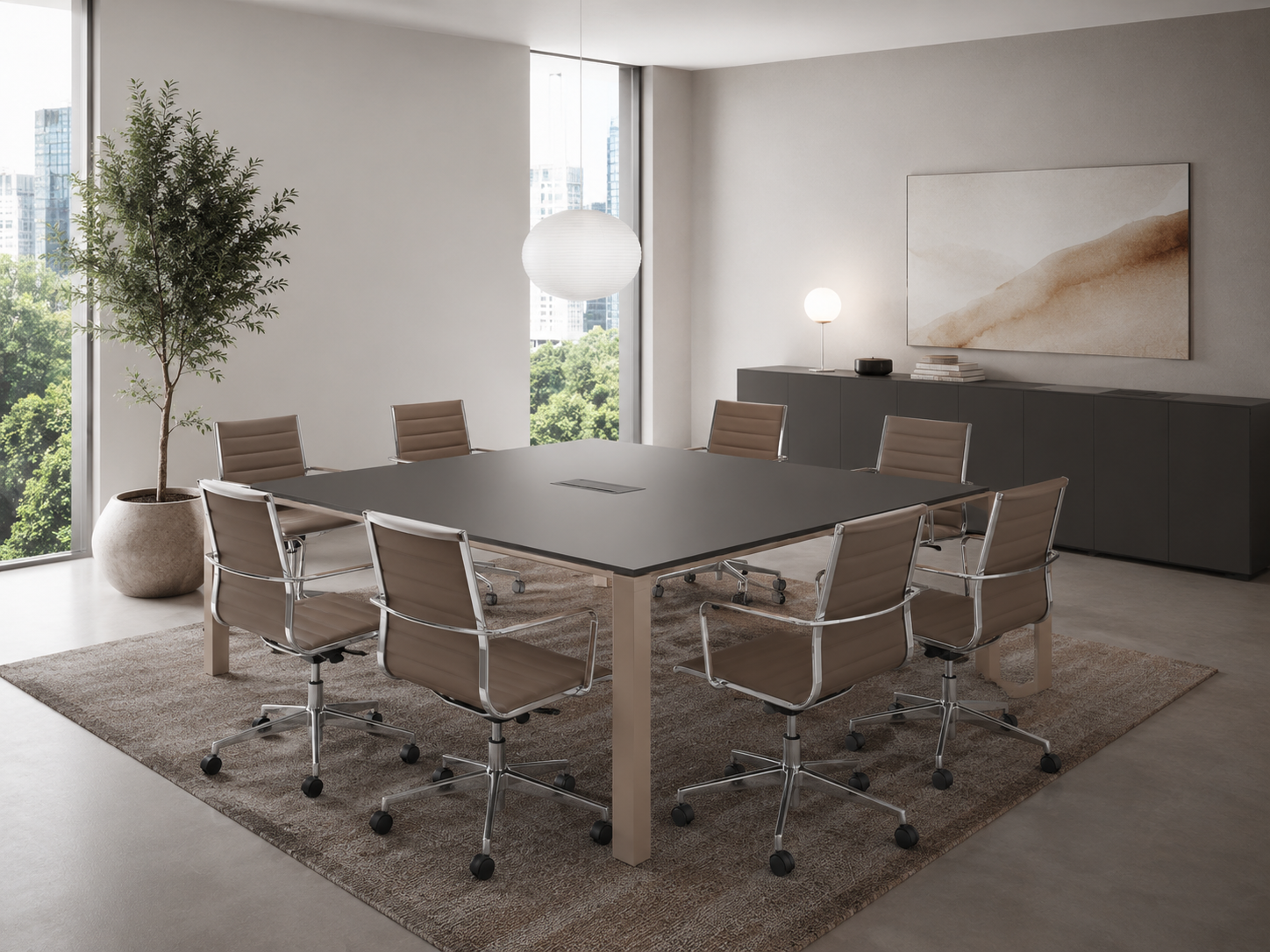 Finiture coordinate per arredi direzionali Linea 472
